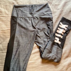 Grey PINK leggings